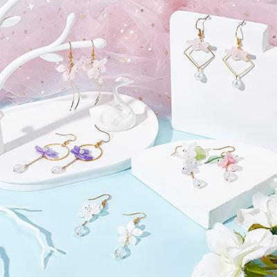  SUNNYCLUE 1 Box Make 10 Pairs Flower Petal Earrings