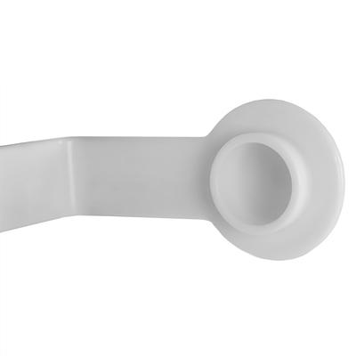 Wall Mounted Plastic Paper Towel Holder, White