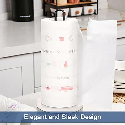 Paper Towel Holder Countertop Farmhouse Paper Towel Stand Holder for Kitchen