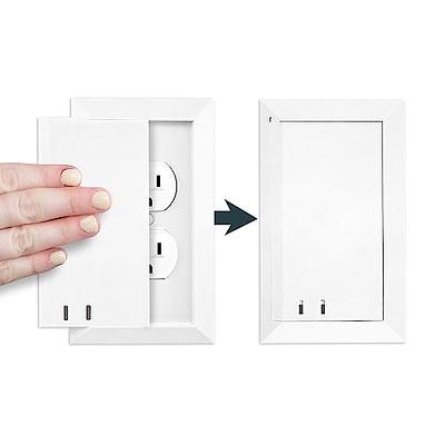 8 Pack Upgraded Self Closing Electrical Outlet Covers