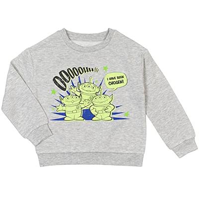 Disney Pixar Toy Story Alien Toddler Boys Pullover Sweatshirt Gray