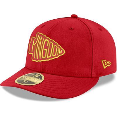 Kansas City Chiefs New Era Gold/Red 2023 Sideline 59FIFTY Fitted Hat - Men's, 7 5/8 / Gold/Red