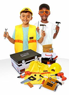 BLACK + DECKER Realistic Workbench Play Toolset For Kids, 75-Pieces