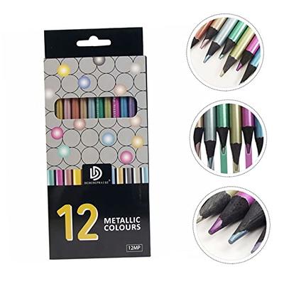 Dededepraise Metallic Colored Pencils, Painting Supplies For