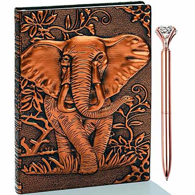 3d Embossed Peacock Journal Writing Notebook With Pen Set - Temu