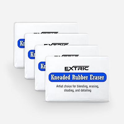 Kneaded Eraser - 4 Pack Kneaded Erasers for Artists - Erasers Medium Size  Art Eraser, Kneadable Erasers, Great for Artists, Sketching, Drawing and  Shading - Yahoo Shopping