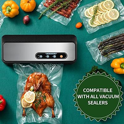 Syntus 8 x 150' Food Vacuum Seal Roll Keeper with Cutter Dispenser,  Commercial Grade Vacuum Sealer Bag Rolls, Food Vac Bags, Ideal for Storage,  Meal Prep and Sous Vide - Yahoo Shopping