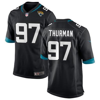 Men's Jacksonville Jaguars Dequan Jackson Nike Teal Game Jersey