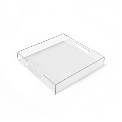 Acrylic 11 Divided Serving Tray with Lid 2 Tiered Snack Tray Food Storage  Containers