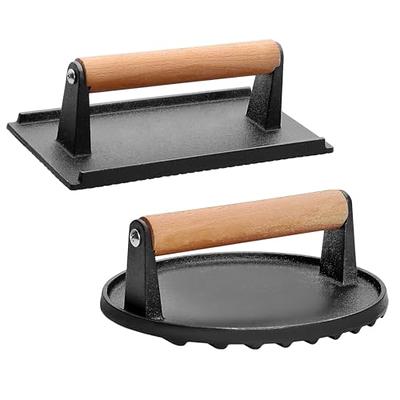 Pit Boss Soft Touch Griddle Cast Iron Meat Press in the Grilling Tools &  Utensils department at