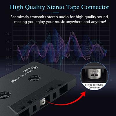 Elook Car Cassette Audio Receiver, Bluetooth Cassette Tape Adapter with  Calling Function, Black - Yahoo Shopping