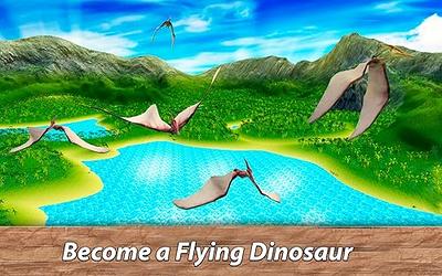 Jurassic Pterodactyl Sim - be a flying dinosaur!