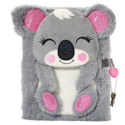 YOYTOO Koala Diary for Girls with Lock and Keys, Plush Koala Journal  Notebook for Kids, Secret Lock Diary with 160 Lined Pages for Writing  Drawing, Koala Gifts for Girls - Yahoo Shopping