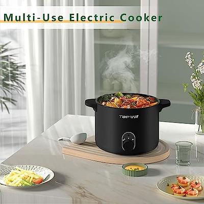 Hot Pot Electric with Grill, 2 in1 Indoor Non-Stick Shabu Shabu Pot &  Frying Pan, Portable Mini Hot Pot for Fry, Noodles, Steak, Korean BBQ - Non