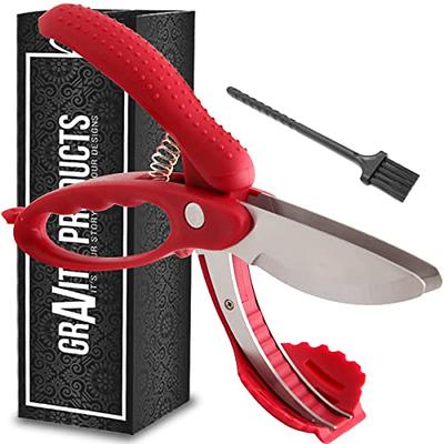 Salad Scissors Tossing And Chopping Salad Chopper Heavy Duty Kitchen Salad  Scissors Multifunction Double Blade Salad Cutting Tool