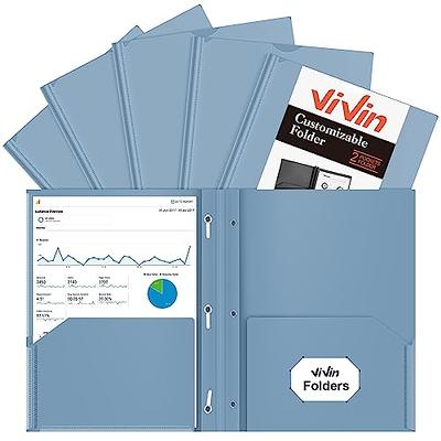 Large-Capacity Transparent Plastic File Folders,Expandable Binder