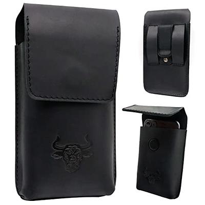  Dual Phone Case for Two Phones, Maezar Belt Clip Pouch