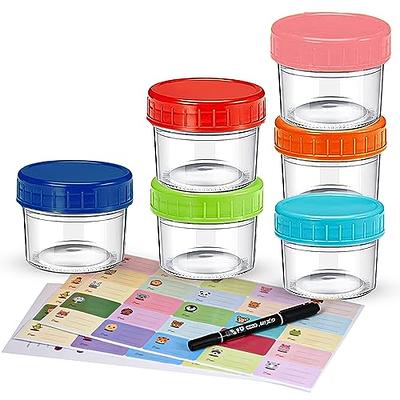 6Pk Round Glass Containers - Yahoo Shopping