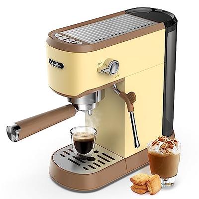 Chefman 1.8L Barista Pro Espresso Machine, Stainless Steel