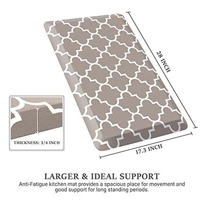 WISELIFE Water Resistant Non-Skid Anti-Fatigue Kitchen Mat