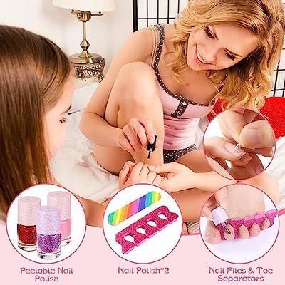 Hollyhi 65 Pcs Kids Makeup Kit for Girl, Washable Play Makeup Toys Set for  Dress Up