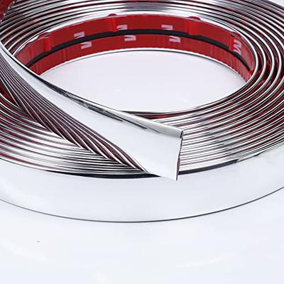 16Ft Automotive Chrome Trim Molding 3/4(20mm) Wide Car Side Body Moulding  Trim Strip(Self Adhesive) for Scratch-Proof Decorative for RV Truck Motor  Exterior Interior Door Window Bumper - Yahoo Shopping