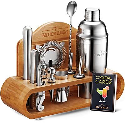 Gifts for Men Him Dad Christmas - Mixology Bartender Kit with Stand - 18  Piece Bar Set Cocktail Shaker Set, Drink Mixer Set for Home Bar with All Bar  Accessories - Yahoo Shopping