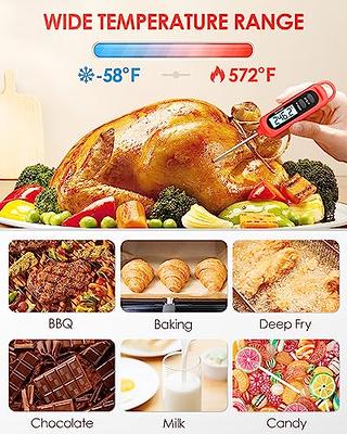 BBQ Kitchen Oil Thermometer Digital Food Thermometer Instant Read Meat Milk  Temperature Probe Oven Thermometer Cooking