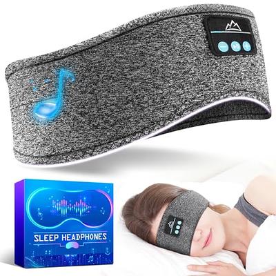 Bluetooth Sleep Headphones - Cozy Eye Mask with Wireless Music for Side  Sleepers