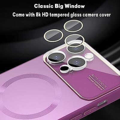 Big Window Camera Lens Protection Magsafe Case for iPhone 12 13 14 Pro Max  Cover