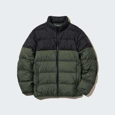 Men's Ultra Light Down Jacket (3D Cut Wide Quilt Color Block