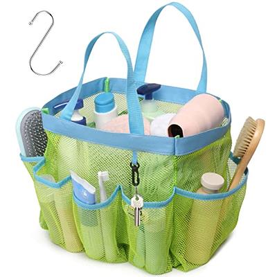 Mozeat Lens Shower Bag for Dorm Room Mesh Shower Caddy Tote 8