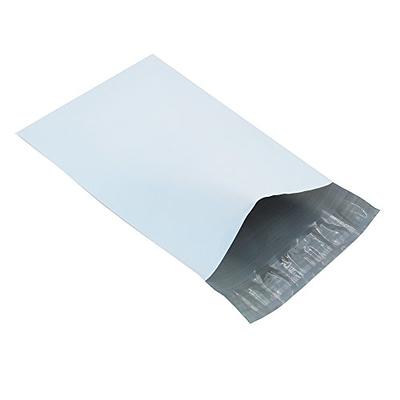 Poly Mailers Shipping Envelope Self Sealing Bags white, 12 x15.5