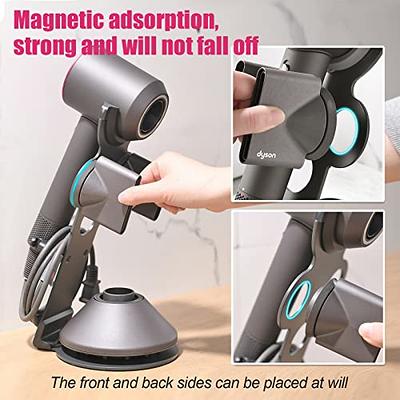 CATOOMUU for Dyson Supersonic Hair Dryer Stand Holder, Dyson Blow Dryer  Accessory Organizer, Attachments Counter Storage Rack - Yahoo Shopping