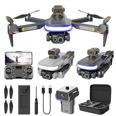 ATTOP Drones with Camera for Adults - 1080P FPV Drone with Carrying Case,  Foldable RC Drone W/2 Batteries, Altitude Hold, Headless Mode, ATTOP Camera