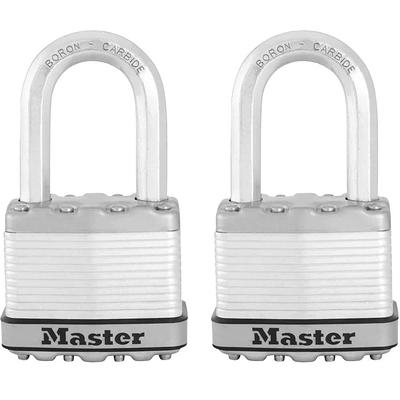 Master Lock Outdoor Padlock with Key, 1-1/8 in. Wide 7KADCC - The