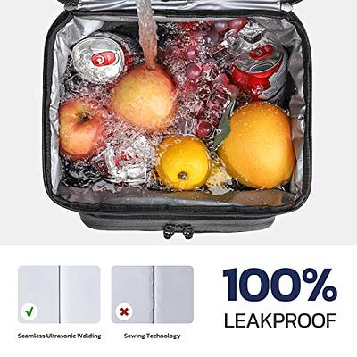 Insulated Lunch Bag, Leakproof Portable Lunch Box for Women Men