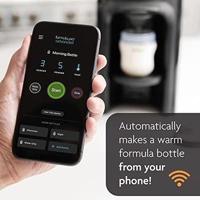 Baby Brezza Formula Pro Advanced WiFi Formula Dispenser Machine -  Automatically Mix a Warm Formula Bottle Instantly - Easily Make Bottle with  Automatic Powder Blending, Black - Yahoo Shopping