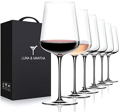 Crystal Magnetic Wine Glass Charms Set of 12 Glass Markers that Work on  Stemless Glasses - Gift/Storage Box Included - Yahoo Shopping