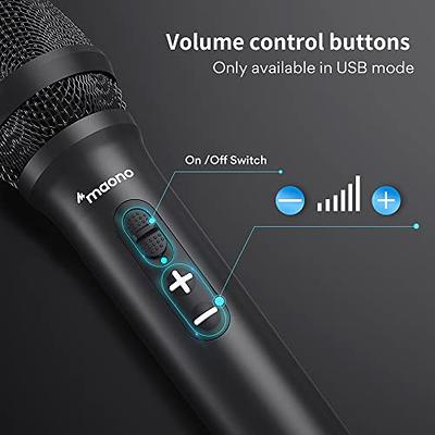 MAONO XLR Podcast Microphone, Cardioid Studio Dynamic Mic for Vocal  Recording