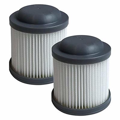 HQRP 2-pack Filter compatible with Black & Decker HNV220B HNV220BCZ series  HNV220BCZ00 HNV220BCZ01 HNV220BCZ01FF HNV220BCZ03 HNV220BCZ10 HNV220BCZ12