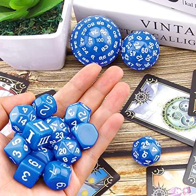 Blue D&D Dice Bag Waterproof Travel Bag and Tabletop RPG 