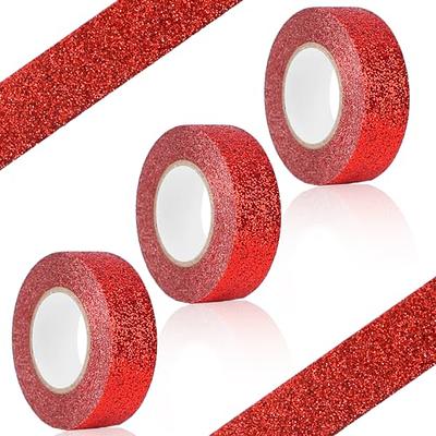 LRCXL Colored Masking Tape 1/2 Inch x10.9 Yard Per Roll, 8 Rolls