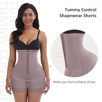 QUAFORT Men Tummy control Shorts High Waist Slimming Shapewear
