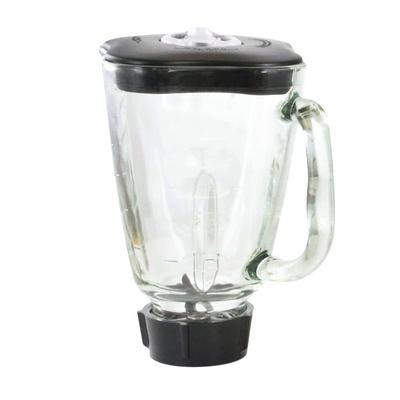 JUSANTE Blender Smoothie, 64 oz Glass Jar, 1200 Watt Professional Blender,  Red