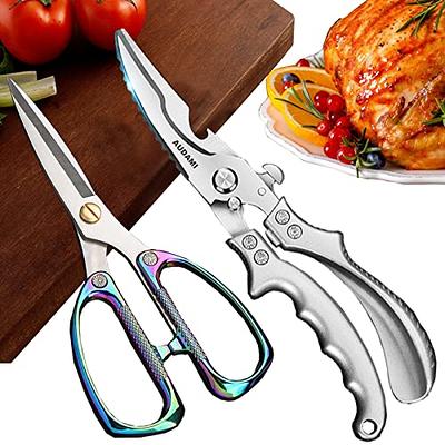 TONMA [Made in Japan] Kitchen Shears Heavy Duty, Multipurpose Stainless  Steel Poultry Shears Dishwasher Safe, Japanese Kitchen Scissors Sharp  Non-Slip Cooking Scissors for Chicken, Fish, Food, Herbs - Yahoo Shopping