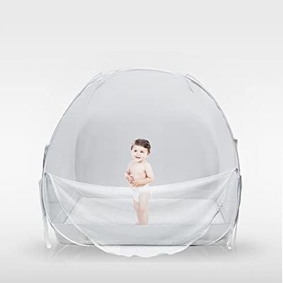 IzyBaby Baby Crib Tent - See Through Mesh Crib Net - Pop-Up Crib Tent -  Crib Tent to Keep Baby from Climbing Out - Premium Toddler Crib Canopy -  Transparent White - Yahoo Shopping
