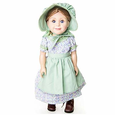 The Queen's Treasures 18 inch Doll Clothing Accessory, 1890's Style Brown Boots Plus Shoe Box, Compatible for Use with American Girl Dolls and Clothes