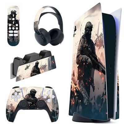  Ps5 Stickers Full Body Vinyl Skin Decal Cover for Playstation 5  Digital Edition Console Controllers (Digital Edition, Black Glass) : Video  Games