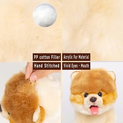 Electronic Walking Pomeranian Stuffed Dog Toy, Realistic